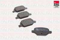 FAI AutoParts BP536 - Juego de pastillas de freno
