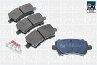FAI AutoParts FPBP438 - Juego de pastillas de freno