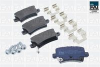 FAI AutoParts FPBP424 - Juego de pastillas de freno