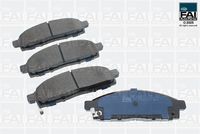 FAI AutoParts FPBP407 - Juego de pastillas de freno