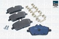 FAI AutoParts FPBP405 - Juego de pastillas de freno