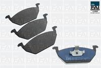 FAI AutoParts FPBP295 - Juego de pastillas de freno