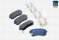 FAI AutoParts FPBP652 - Juego de pastillas de freno