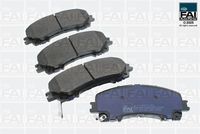 FAI AutoParts FPBP578 - Juego de pastillas de freno