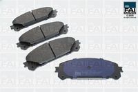 FAI AutoParts FPBP220 - Juego de pastillas de freno