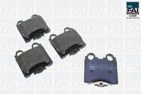 FAI AutoParts FPBP122 - Juego de pastillas de freno