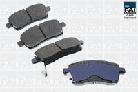 FAI AutoParts FPBP706 - Juego de pastillas de freno