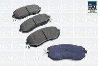 FAI AutoParts FPBP525 - Juego de pastillas de freno