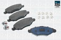 FAI AutoParts FPBP345 - Juego de pastillas de freno