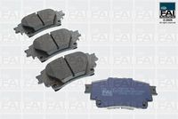 FAI AutoParts FPBP776 - Juego de pastillas de freno