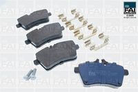 FAI AutoParts FPBP404 - Juego de pastillas de freno