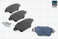 FAI AutoParts FPBP260 - Juego de pastillas de freno