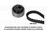 KWP TW014 - Juego de correas dentadas