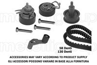KWP TW023 - Juego de correas dentadas