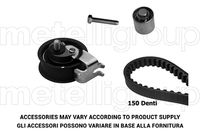 KWP TW189 - Juego de correas dentadas
