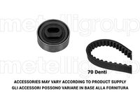 KWP TW290 - Juego de correas dentadas