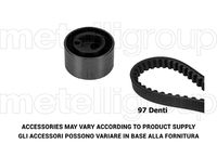 KWP TW282 - Juego de correas dentadas