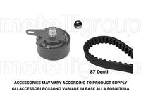 KWP TW369 - Juego de correas dentadas