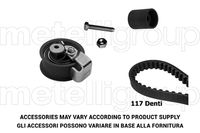 KWP TW420 - Juego de correas dentadas