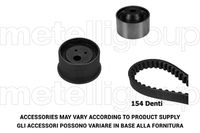 KWP TW391 - Juego de correas dentadas
