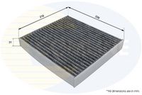 COMLINE EKF468A - Filtro, aire habitáculo