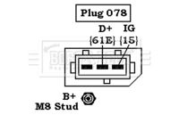 BORG & BECK BBA2165 - Alternador