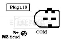 BORG & BECK BBA2184 - Alternador