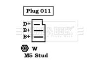 BORG & BECK BBA2207 - Alternador