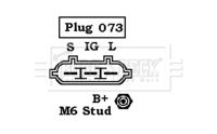 BORG & BECK BBA2458 - Alternador