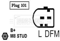 BORG & BECK BBA2479 - Alternador
