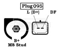 BORG & BECK BBA2508 - Alternador