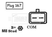BORG & BECK BBA2583 - Alternador