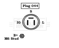 BORG & BECK BBA2600 - Alternador
