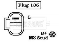 BORG & BECK BBA3008 - Alternador