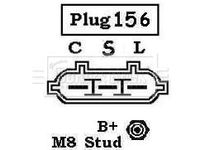 BORG & BECK BBA3023 - Alternador