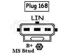 BORG & BECK BBA3029 - Alternador