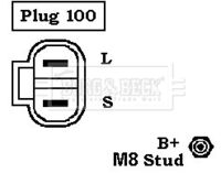 BORG & BECK BBA3050 - Alternador