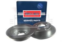BORG & BECK BBD4366 - Disco de freno