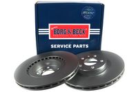 BORG & BECK BBD4907 - Disco de freno