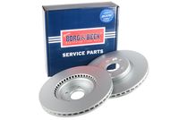BORG & BECK BBD5533 - Disco de freno