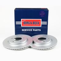 BORG & BECK BBD5584 - Disco de freno