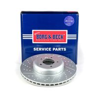 BORG & BECK BBD6168S - Disco de freno