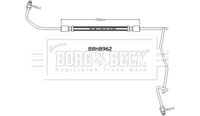 BORG & BECK BBH8962 - Tubo flexible de frenos