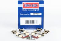 BORG & BECK BBK1202 - Kit de accesorios, pastillas de frenos