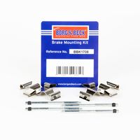 BORG & BECK BBK1708 - Kit de accesorios, pastillas de frenos