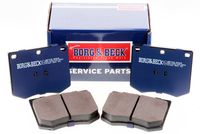 BORG & BECK BBP1095 - Juego de pastillas de freno