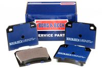 BORG & BECK BBP1281 - Juego de pastillas de freno