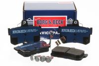 BORG & BECK BBP1482 - Juego de pastillas de freno