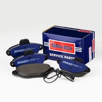 BORG & BECK BBP1852 - Juego de pastillas de freno