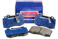 BORG & BECK BBP2132 - Juego de pastillas de freno